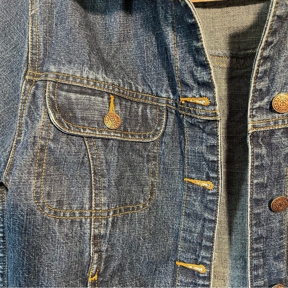 Bill Blass denim jacket size small - Picture 3 of 6